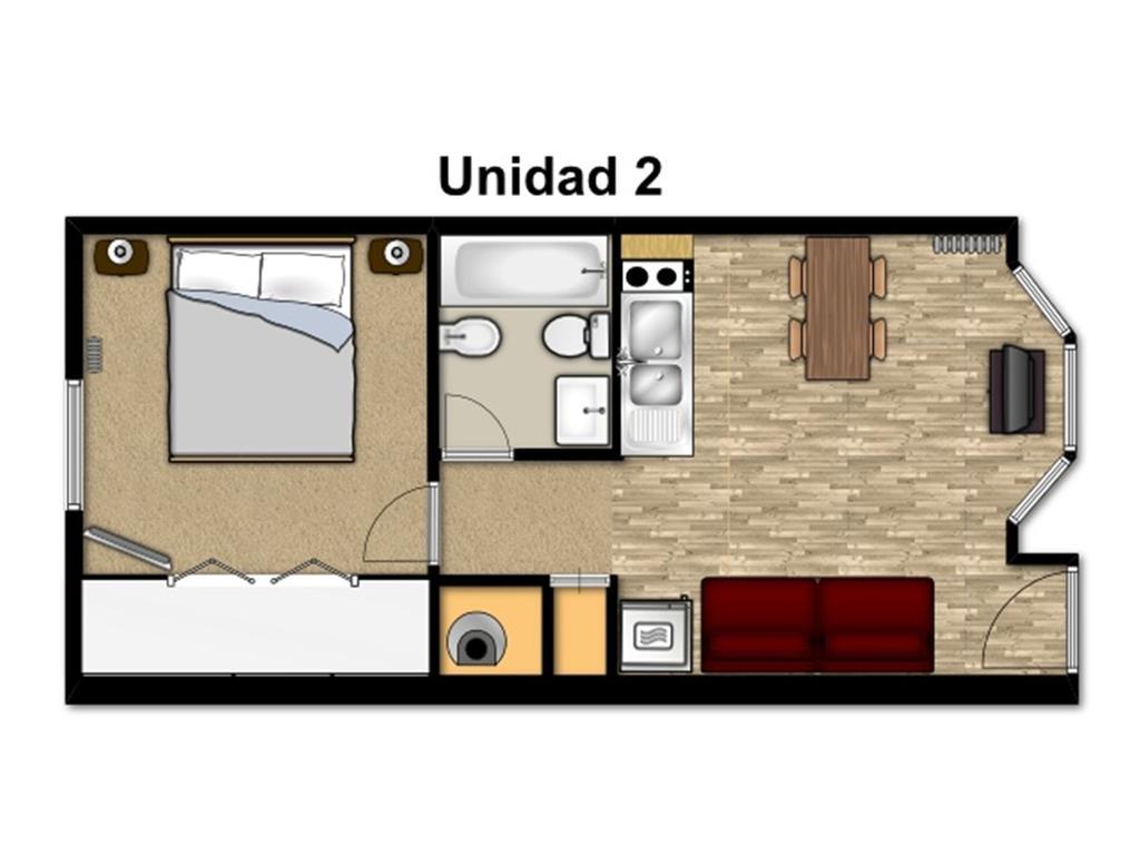 Departamentos Ushuaia Centro By Hotel Austral Oda fotoğraf